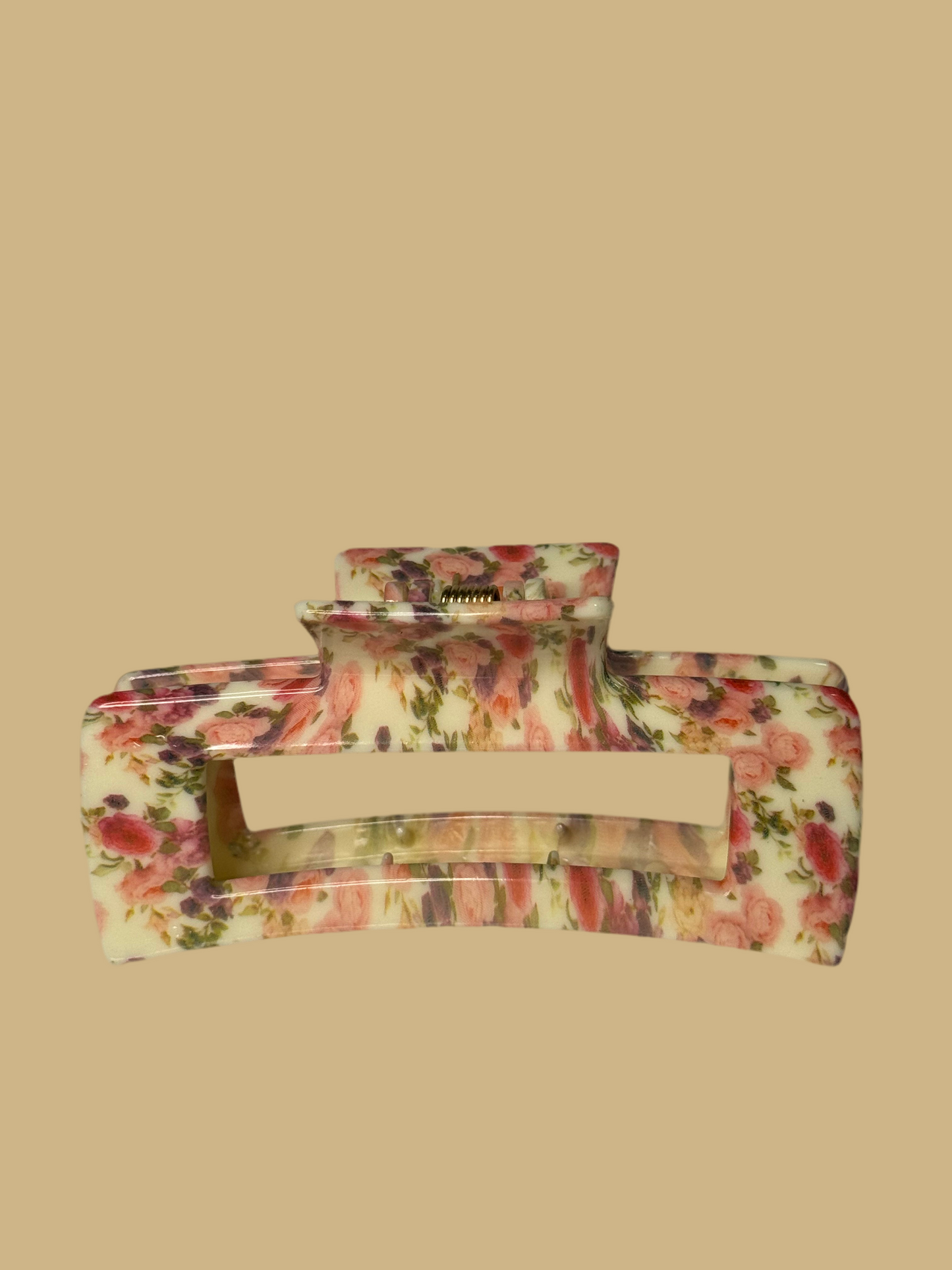 ‘Italy Flower’ XL Claw Hair Clip