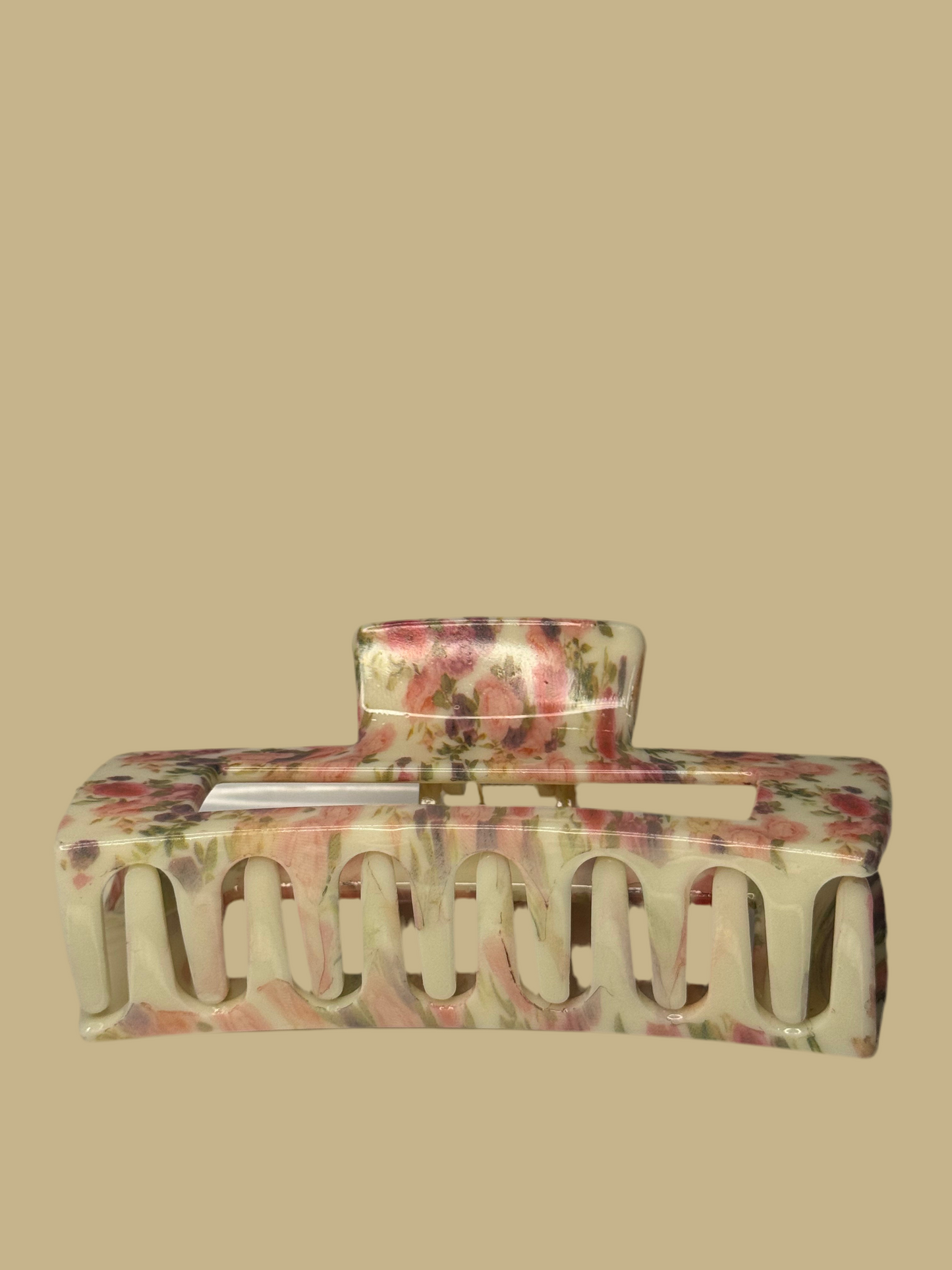 ‘Italy Flower’ XL Claw Hair Clip